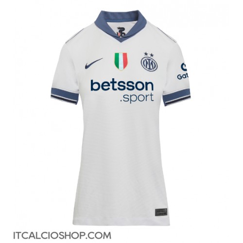 Inter Milan Denzel Dumfries #2 Seconda Maglia Femmina 2024-25 Manica Corta Inter Milan Denzel Dumfries #2 Seconda Maglia Femmina 2024-25 Manica Corta